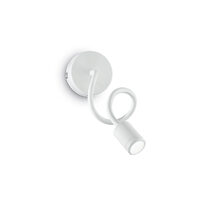 Aplica moderna alba LED 4W/310lm/3100K, Focus AP1 097183 Ideal Lux