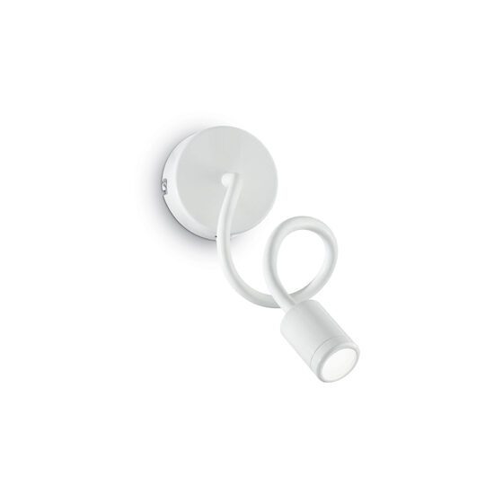 Aplica moderna alba LED 4W/310lm/3100K, Focus AP1 097183 Ideal Lux