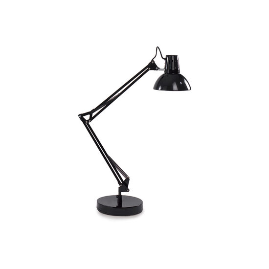 Veioza moderna neagra reglabila 1xE27/42W, Wally TL1 061191 Ideal Lux