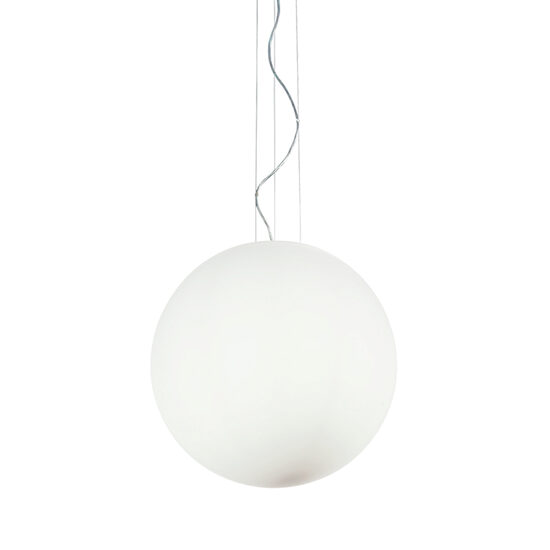 Lustra moderna abajur sferic sticla 1xE27/42W, Mapa SP1-D50 032122 Ideal Lux