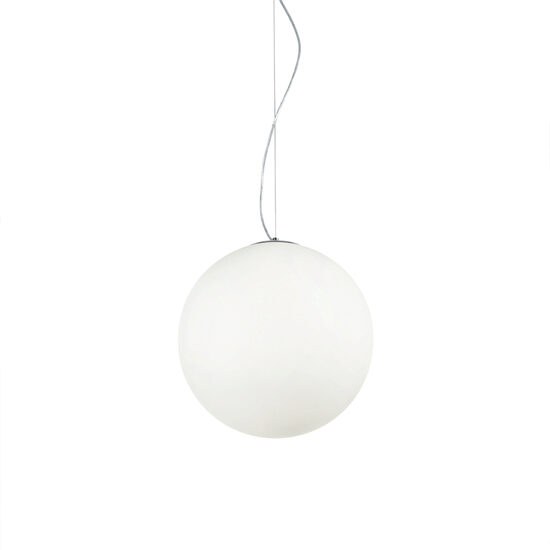 Lustra moderna abajur sferic sticla 1xE27/42W, Mapa SP1-D40 032139 Ideal Lux