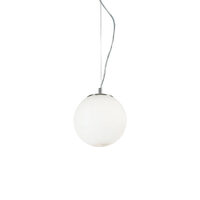 Lustra moderna abajur sferic sticla 1xE27/42W, Mapa SP1-D20 009148 Ideal Lux