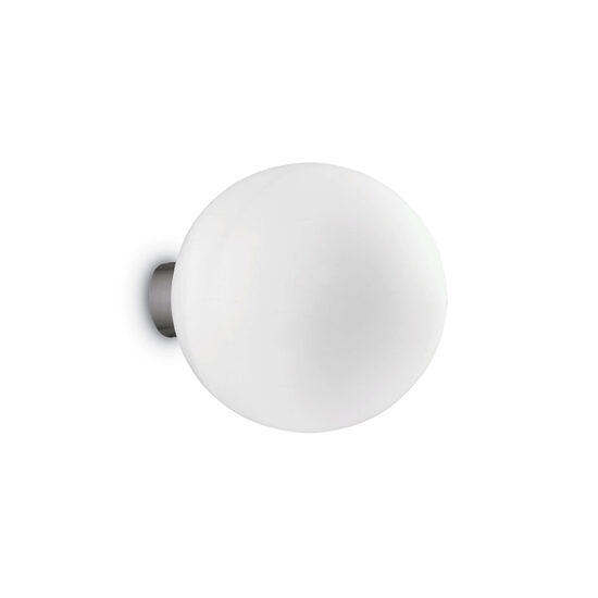 Aplica moderna abajur sferic sticla 1xE27/42W, Mapa AP1-D15 059815 Ideal Lux