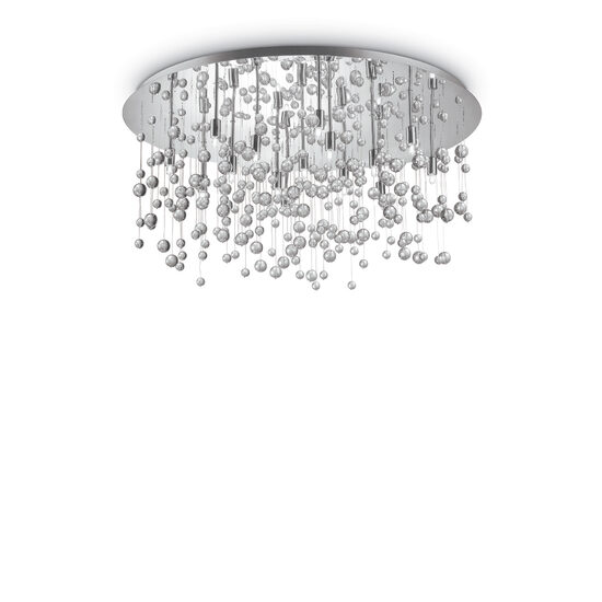 Plafoniera eleganta cromata 15xG9/40W, Neve PL15 030784 Ideal Lux