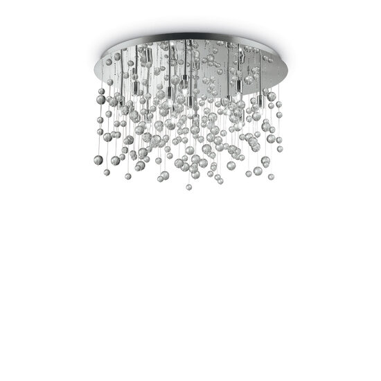 Plafoniera eleganta cromata 12xG9/40W, Neve PL12 022239 Ideal Lux