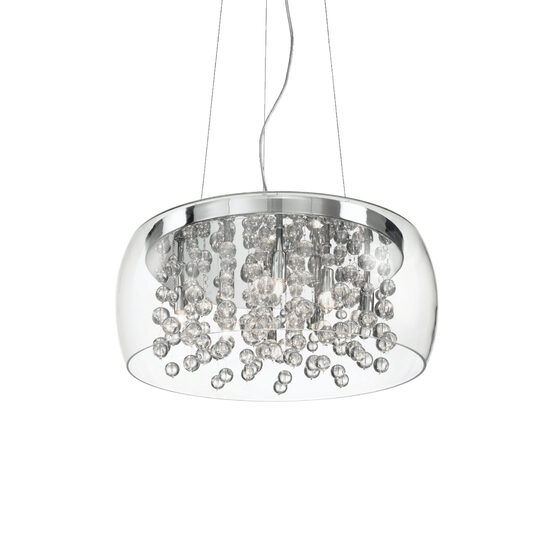 Lustra moderna cromata 8xG9/40W, Audi 80 SP8 031750 Ideal Lux