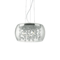 Lustra moderna cromata 5xG9/40W, Audi 80 SP5 031743 Ideal Lux