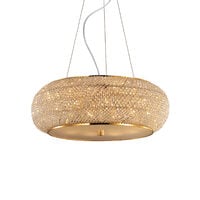 Candelabru modern auriu 10xE14/40W, Pasha SP10 082257 Ideal Lux