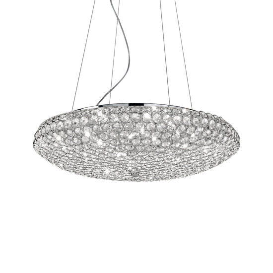 Candelabru modern cromat 12xG9/40W, King SP12 088013 Ideal Lux