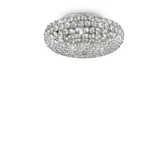 Plafoniera moderna cromat 5xG9/40W, King PL5 075419 Ideal Lux