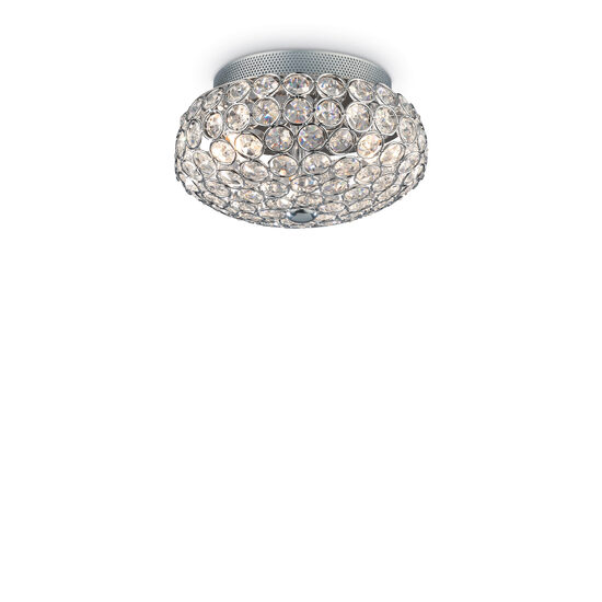 Plafoniera moderna cromata 3xG9/40W, King PL3 075389 Ideal Lux