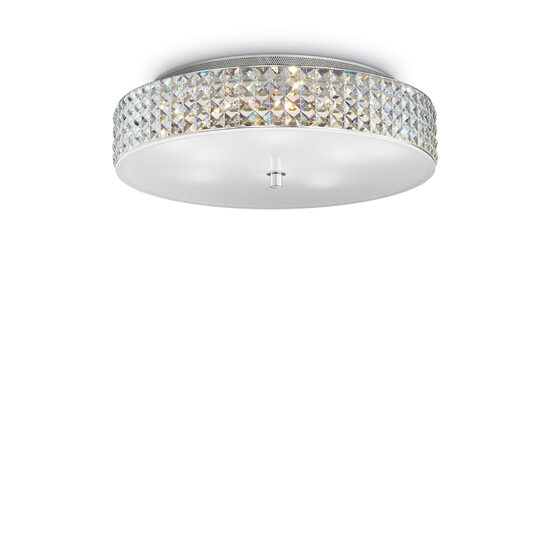Plafoniera moderna cromata 9xG9/40W, Roma PL9 087863 Ideal Lux