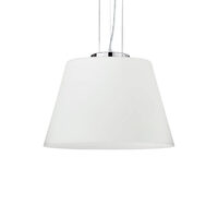 Lustra moderna alba 1xE27/60W, Cylinder SP1 025438 Ideal Lux