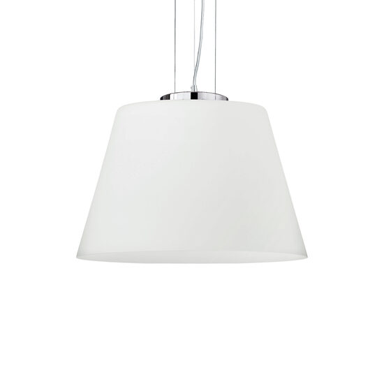 Lustra moderna alba 1xE27/60W, Cylinder SP1 025438 Ideal Lux