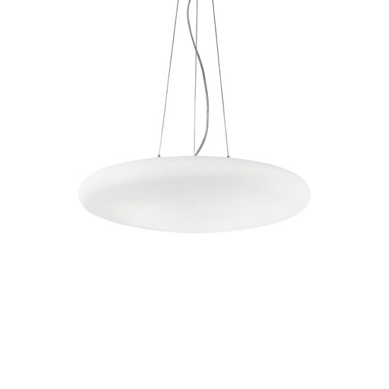 Lustra moderna cromata 3xE27/60W, Smarties Bianco SP3-D40 032016 Ideal Lux