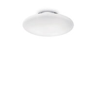 Plafoniera moderna cromata 2xE27/60W, Smarties Bianco PL2-D42 032047 Ideal Lux