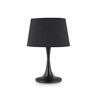 Veioza moderna neagra 1xE27/60W, London TL1 Big 110455 Ideal Lux
