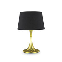 Veioza moderna cromata 1xE27/60W, London TL1 Big 032375 Ideal Lux