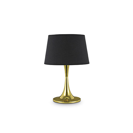 Veioza moderna cromata 1xE27/60W, London TL1 Big 032375 Ideal Lux