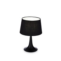 Veioza moderna neagra 1xE27/60W, London TL1 Small 110554 Ideal Lux