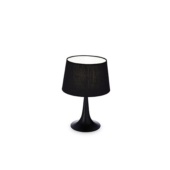 Veioza moderna neagra 1xE27/60W, London TL1 Small 110554 Ideal Lux