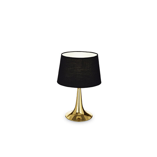 Veioza moderna cromata 1xE27/60W, London TL1 Small 032368 Ideal Lux