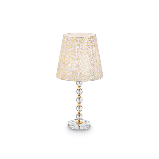 Veioza moderna aurie 1xE27/60W, Queen TL1 Big 077758 Ideal Lux