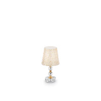 Veioza moderna aurie 1xE27/60W, Queen TL1 Small 077734 Ideal Lux