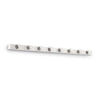 Aplica moderna alba liniara 8xE14/40W, Prive AP8 159522 Ideal Lux