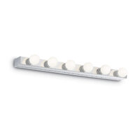 Aplica moderna cromata liniara 6xE14/40W, Prive AP6 045627 Ideal Lux