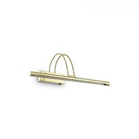 Aplica moderna auriu satinat LED 8W/1050lm/3000K, Bow AP D76 121130 Ideal Lux