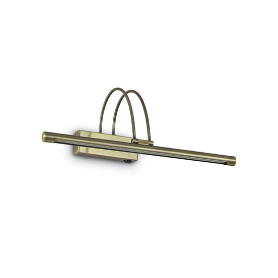 Aplica moderna alama patinata LED 4.6W/580lm/3000K, Bow AP D46 121161 Ideal Lux