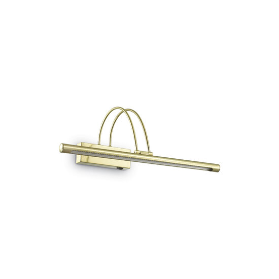 Aplica moderna auriu satinat LED 4.6/580lm/3000K, Bow AP D46 121178 Ideal Lux