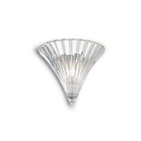 Aplica stil venetian abajur lucrat manual 1xE14/40W, Santa AP1 Small 013060 Ideal Lux