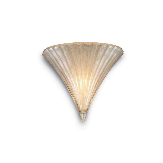 Aplica stil venetian abajur lucrat manual 1xE14/40W, Santa AP1 Small 013046 Ideal Lux