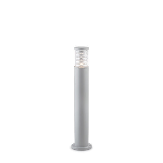 Stalp gri aluminiu turnat IP44 1xE27/42W, Tronco PT1-H80 026961 Ideal Lux