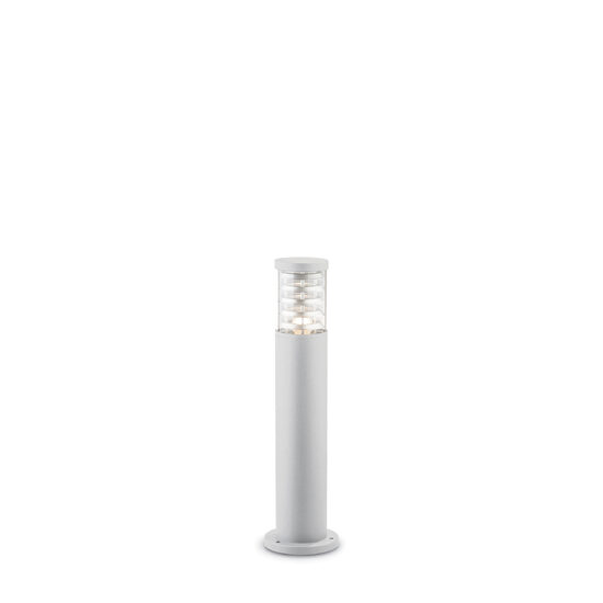 Stalp alb aluminiu turnat IP44 1xE27/42W, Tronco PT1-H60 109145 Ideal Lux
