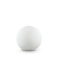Veioza exterior IP44 plastic alb opac 1xE27/60W, Sole PT1 D30 191638 Ideal Lux