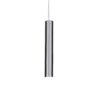 Lustra moderna cromata dispersor cilindric 1xGU10/28W, Look SP1 D06 104942 Ideal Lux