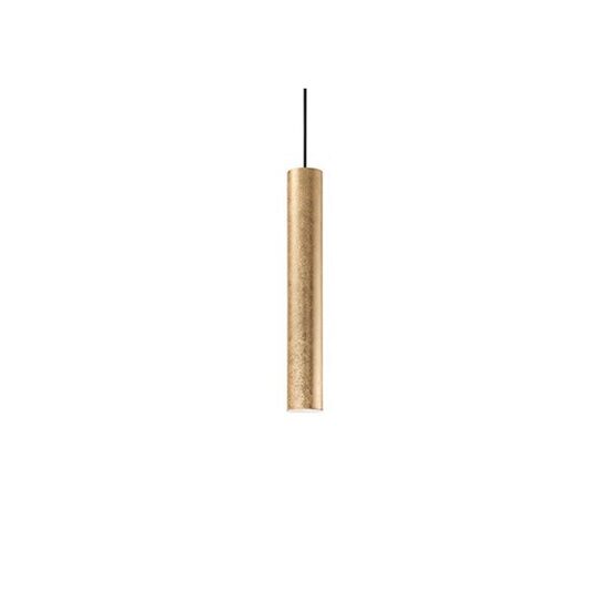 Lustra moderna aurie dispersor cilindric 1xGU10/28W, Look SP1 D06 141817 Ideal Lux