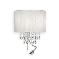 Aplica moderna cu cristale 1xE14/40W si LED 1.5W/50lm/3000K, Opera AP3 068268 Ideal Lux
