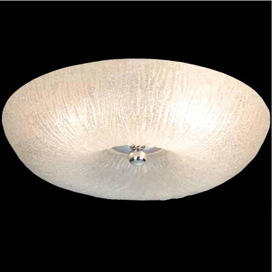 Plafoniera eleganta cromata, abajur din sticla, 9xE27/60W, D75, Button 8179, Amplex