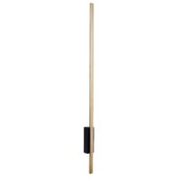 Aplica moderna simpla, neagra-aurie, LED 12W/1800lm/3000K, Ebora 8241, Amplex