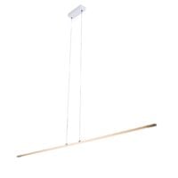 Lustra moderna alba-aurie, LED 12W/1800lm/3000K, Ebora 8248, Amplex
