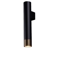 Aplica moderna neagra, simpla, stil industrial, 1xGU10/50W, Eido 8268, Amplex