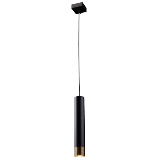 Lustra moderna neagra, stil industrial, 1xGU10/50W, Eido 8256, Amplex