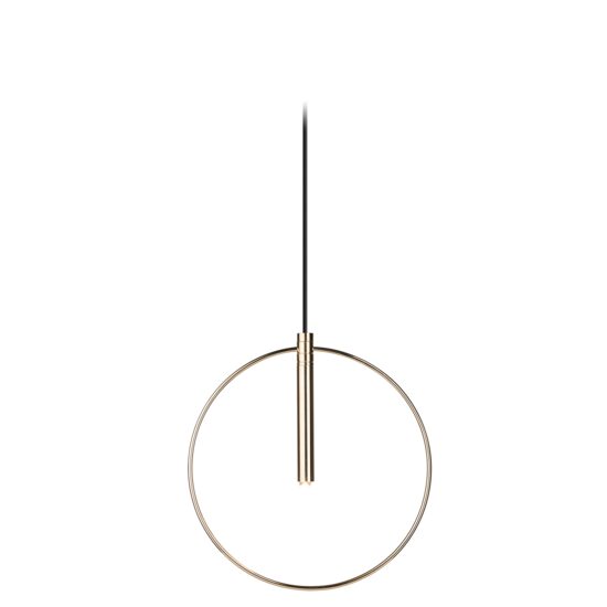 Lustra moderna aurie, rotunda, 1xG9/20W, Faro 8290, Amplex
