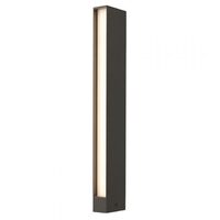 Stalp exterior IP65 modern gri LED 11W/660lm/3000K, Twin 9461 Redo