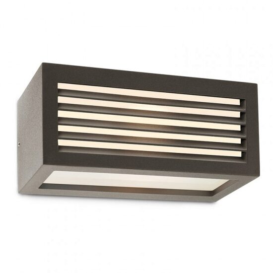 Aplica exterior IP54 moderna gri 1xE27/23W, Brick 9898 Redo