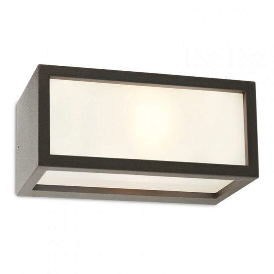 Aplica exterior IP54 moderna gri 1xE27/23W, Brick 9896 Redo